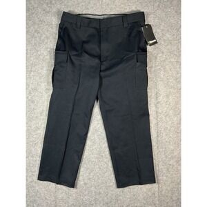 Blauer Mens Cargo Pants Style 8655 Dark Navy Waist 42X30 Reg Flat Front Workwear